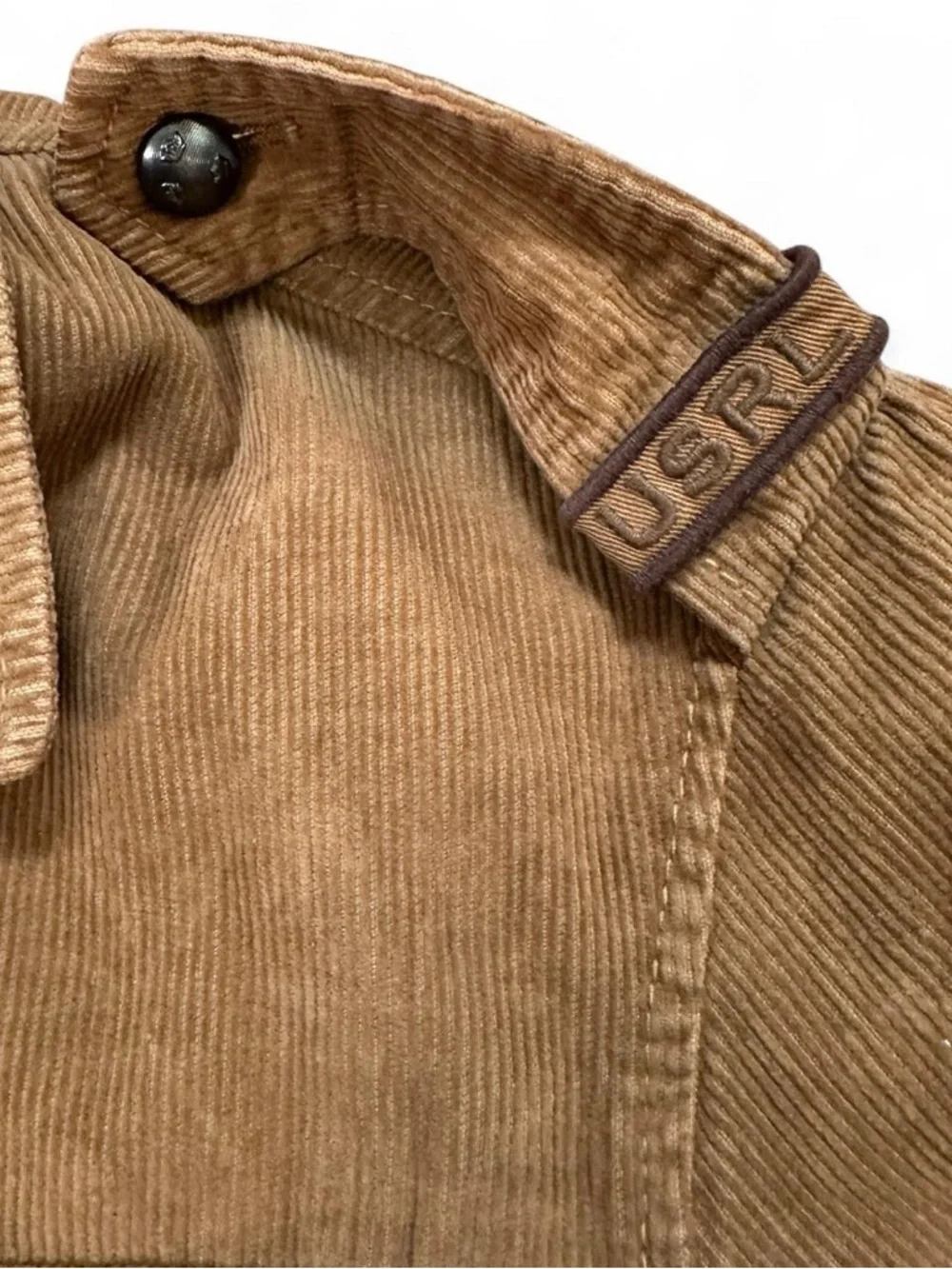 Ralph Lauren Polo Jeans Company Men’s Vintage Military Corduroy Jacket‎ Size L